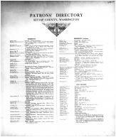 Directory 001, Kitsap County 1909 Microfilm